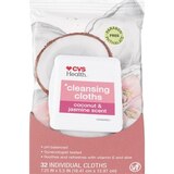 CVS Health Cleansing Cloths, Coconut & Jasmine, 32 CT, thumbnail image 1 of 4