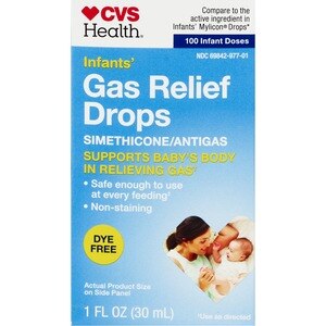 CVS Health Infants' Gas Relief Drops, Dye Free, 1 OZ