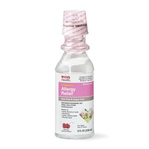 cvs liquid allergy relief medication oz cherry health children