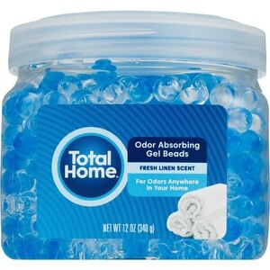 Total Home Odor Absorbing Gel Beads, Fresh Linen Scent, 12 Oz , CVS