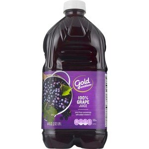 Gold Emblem 100% Grape Juice, 64 OZ