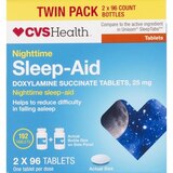 CVS Health Nighttime Sleep Aid Tablets, thumbnail image 1 of 5