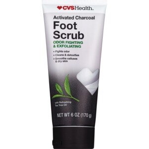  CVS Health Activated Charcoal Foot Scrub 