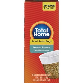 Color Scents Trash Bags Calming Collection Small Twist Tie 4 Gal 70 Ct  Sleeve, Trash Bags