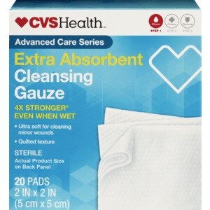 Cvs Health Cleaning Gauze Pads 2 In X 2 In Ct Cvs Pharmacy