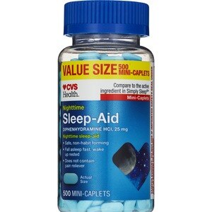 CVS Health Nighttime Sleep Aid Mini Caplets 25mg