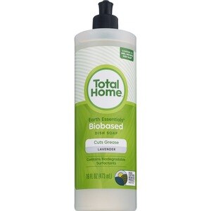 Total Home Earth Essentials Biobased Dish Soap, Lavender, 16 Oz , CVS
