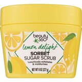 Beauty 360 Sorbet Sugar Scrub, Strawberry or Lemon, 8 OZ, thumbnail image 2 of 4