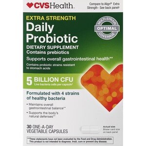CVS Health Extra Strength Daily Probiotic - Suplemento dietario