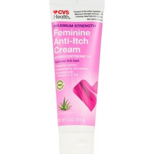 CVS Health Maximum Strength Feminine Anti-Itch Cream, 4 Oz