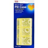 CVS Health 3-Compartment  Soft Touch Pill Case, thumbnail image 1 of 3