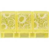 CVS Health 3-Compartment  Soft Touch Pill Case, thumbnail image 3 of 3
