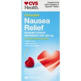 CVS Health Nausea Relief Chewable Tablets, Wild Cherry, 42 CT, thumbnail image 1 of 5