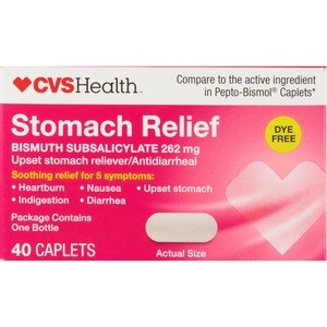 CVS Health Stomach Relief Caplets, 40 Ct