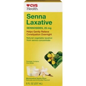 CVS Health Senna Laxative, Marshmellow Vanilla, 8 OZ