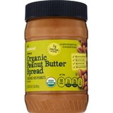Gold Emblem Abound Creamy Organic Peanut Butter Spread, 16 oz, thumbnail image 1 of 4