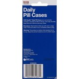 CVS Health Portable Daily Pill Case, 2 CT, thumbnail image 2 of 3