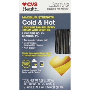  CVS Cold & Hot Combo Pack 4.39 OZ 