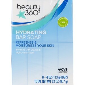 Beauty 360 Hydrating Bar Soap, 8 Ct - 4.5 Oz , CVS