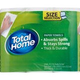 Total Home Size Selection Paper Towels, 6 ct, thumbnail image 1 of 4