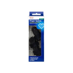 CVS Health Deluxe Finger Splints, 2 Ct