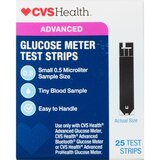 CVS Health Advanced Glucose Meter Test Strips, thumbnail image 1 of 5
