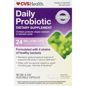 CVS Health - Suplemento diario con probióticos