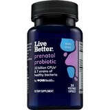 Live Better Prenatal Probiotic Capsules, thumbnail image 2 of 6