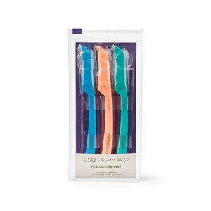 GSQ By GLAMSQUAD Facial Razor Set - 3 Ct , CVS