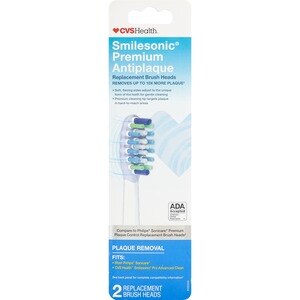 Cvs health smilesonic pro advanced clean sonic toothbrush carefirst healthy blue hmo gold