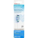 CVS Health Smilesonic Premium Antiplaque Replacement Brush Heads, 2 CT, thumbnail image 1 of 5