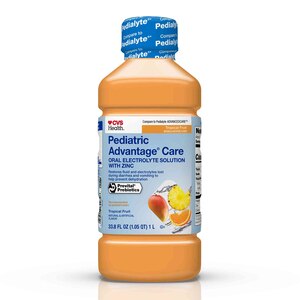 CVS Health Advantage Care Pediatric Electrolyte Solution, Tropical Fruit, 1 L - 33.8 Oz