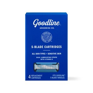 Goodline Grooming Co. 5-Blade Razor Blade Refills