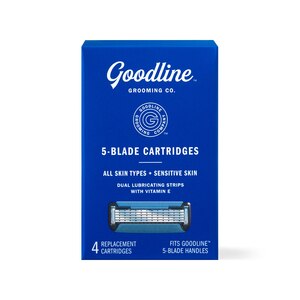 Goodline Grooming Co. 5-Blade Razor Blade Refills