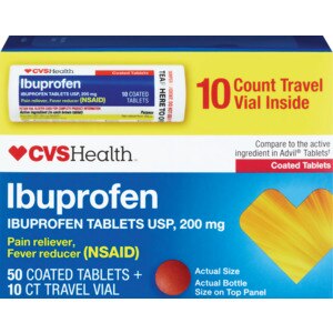 CVS Health Ibuprofen Tablets, 60 CT
