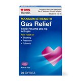 CVS Health Gas Relief Liquid Gels, 36 CT, thumbnail image 1 of 4