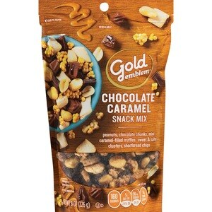 Gold Emblem Chocolate Caramel Snack Mix, 8 OZ