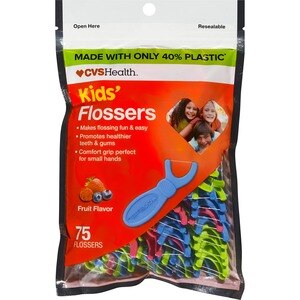 CVS Health Kids Flossers, 75 Ct