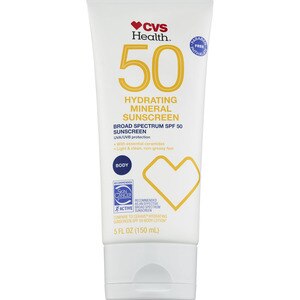 CVS Health SPF 50 Hydrating Mineral Body Sunscreen, 5 OZ