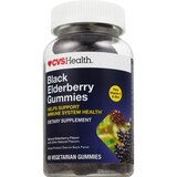 CVS Health Black Elderberry Gummies, 60 CT, thumbnail image 1 of 4
