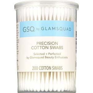 GSQ by GLAMSQUAD Precision Cotton Swabs, 200CT