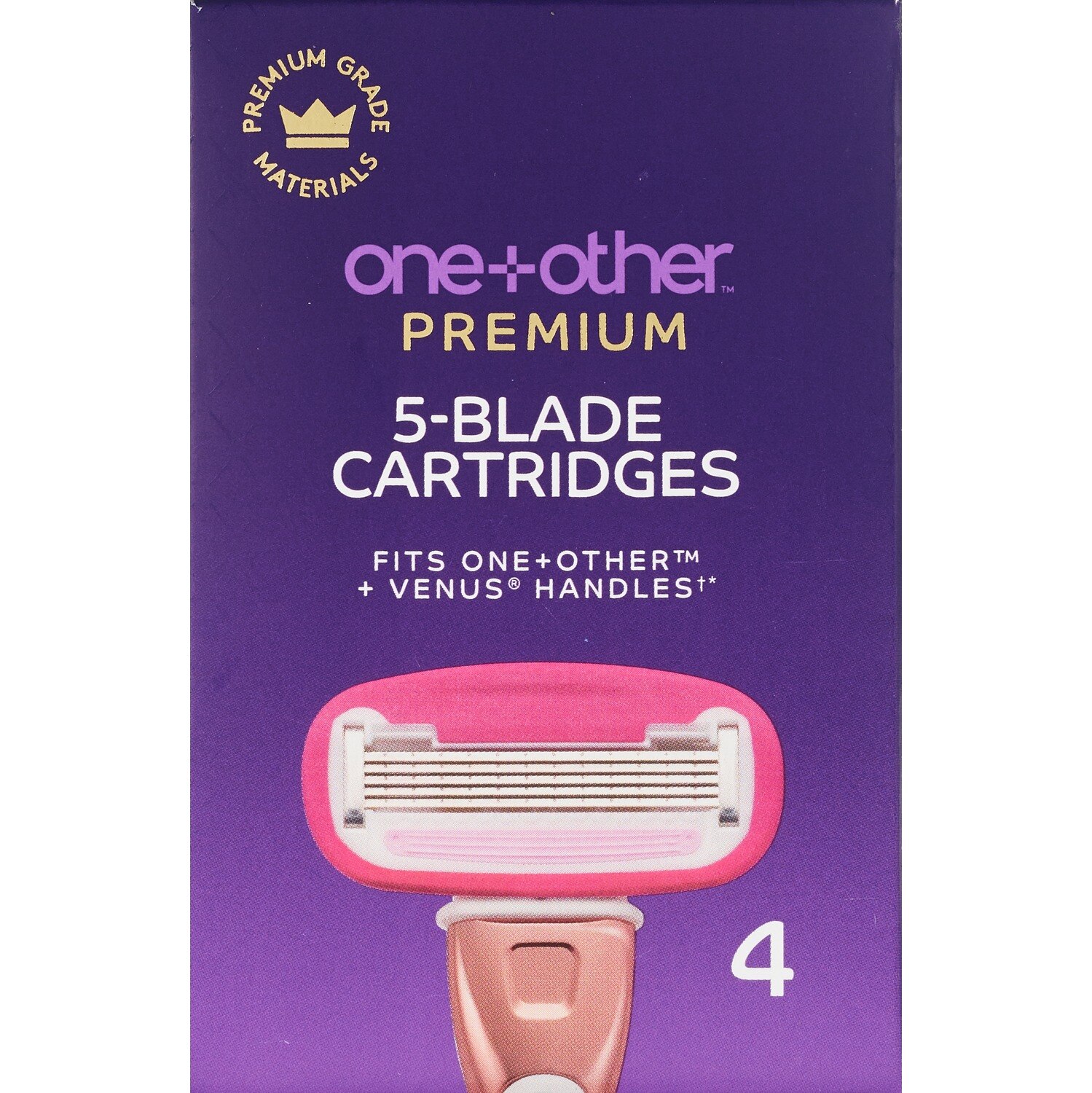 Beauty 360 Blissfully Smooth, 5-Blade Cartridge Refills, 4 CT