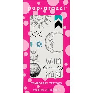  Pop-arazzi Temporary Tattoos 