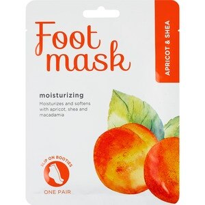  CVS Health Foot Mask, Moisturizing, Apricot and Shea, 1CT 