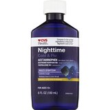 CVS Health Nighttime Cold & Flu Multi-Symptom Relief Liquid, 6 OZ, thumbnail image 2 of 3