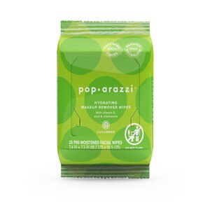 Pop-arazzi Hydrating Cucumber Cleansing Wipes, 25 Ct , CVS