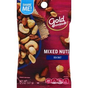 Gold Emblem Mixed Nuts with Sea Salt, 4.5 OZ