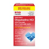 CVS Health Eye Allergy Itch Relief - Olopatadine Hydrochloride Ophthalmic Solution USP, 0.2%, 2.5 mL, thumbnail image 1 of 2