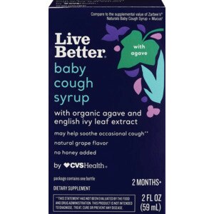 Live Better Baby Cough Syrup 2 Oz Cvs Pharmacy Live Better Baby Cough Syrup 2 Oz Cvs Pharmacy