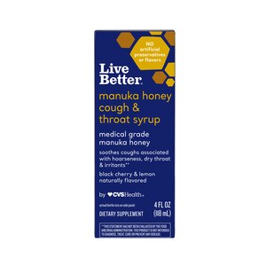 Live Better Throat & Chest Syrup, 4 OZ